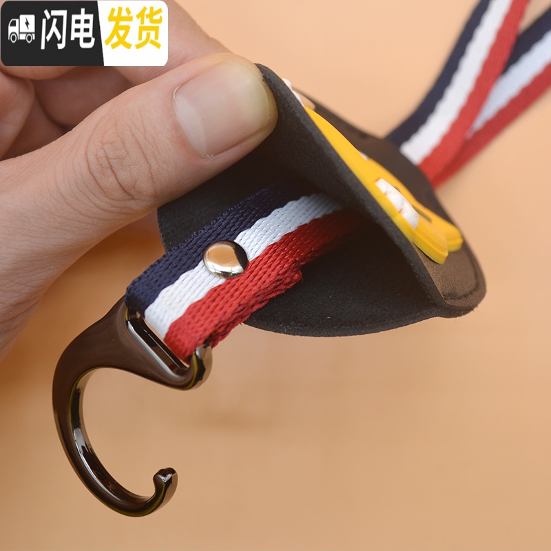 三维工匠汽车挂钩卡通多功能挂钩后座椅背挂钩隐藏车内创意车载可爱挂物钩 奶呵牛圆黑单个高清大图