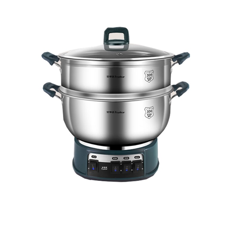 荣事达(Royalstar)RS-FG32YZ 不锈钢多用锅 3L(单位:台)黑色