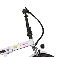 凤凰48V 20寸折叠锂电减震自行车风雅XE
