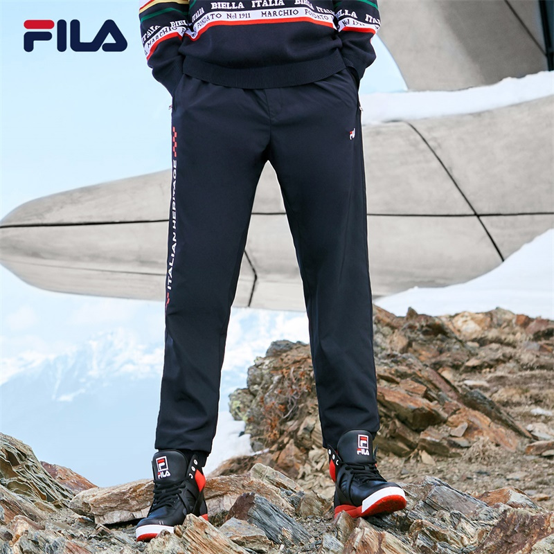 FILA斐乐 男梭织长裤 F11M948801F