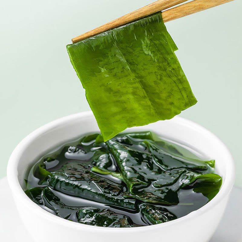 方家铺子干裙带菜叶烘干海带菜海产干货凉拌火锅食材268g图片