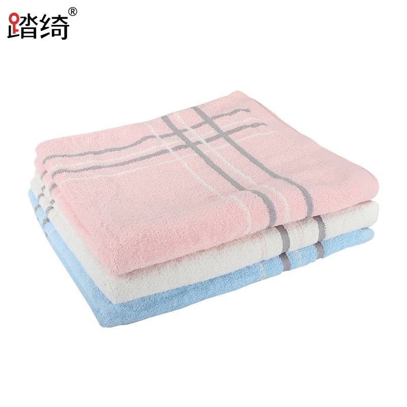 踏绮 糖果色加厚浴巾 70*140cm 条高清大图