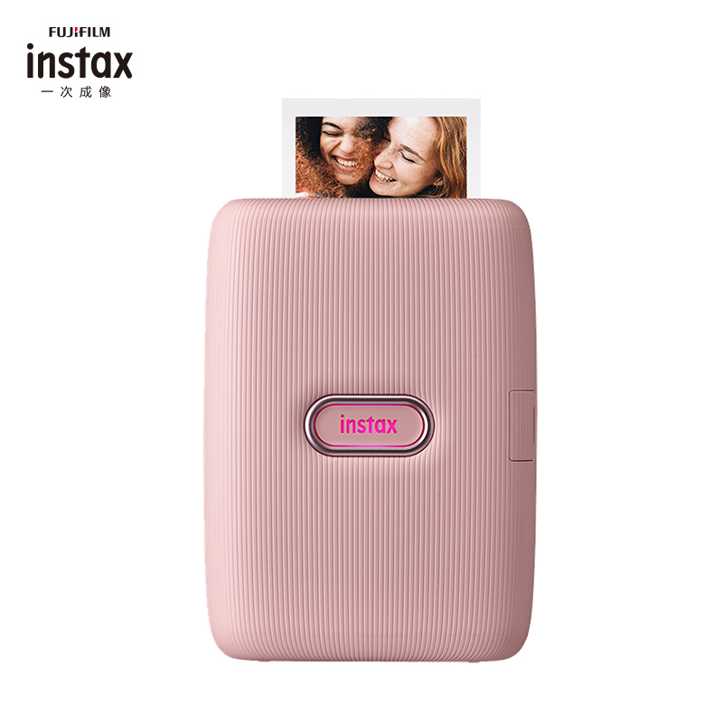 富士(FUJIFILM)INSTAX mini link灰白 快显胶片立拍立得 手机照片打印机 含多种打印模式 单机标配