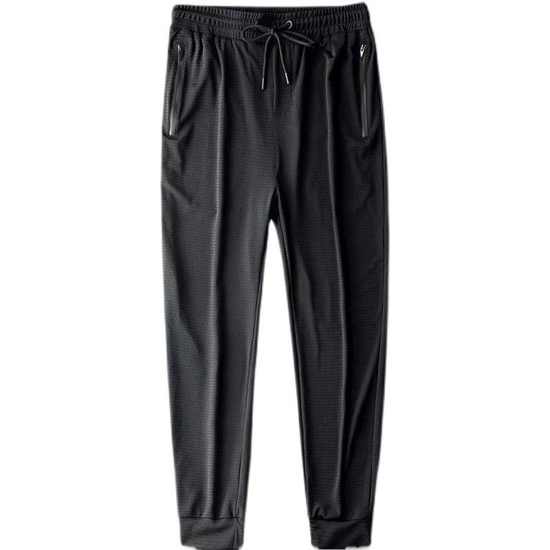 男裤上班工地防晒衣服建筑工地上班薄款夏季裤子男干活耐磨农民工纯白