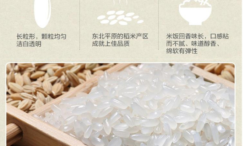 金龙鱼 长粒香东北大米 5kg/袋高清大图