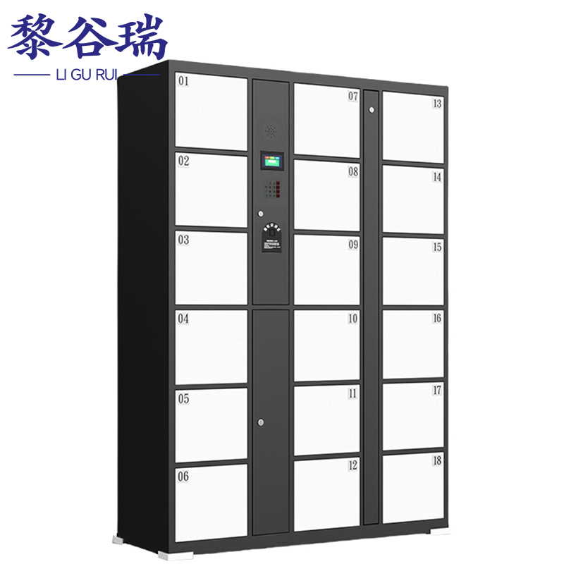 黎谷瑞智能寄存柜 寄存柜18门指纹台