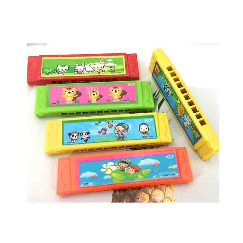 一套3个KID’S HOME TOYS 23406儿童玩具口琴幼儿园小学生初学吹奏乐器音乐玩具迷你口琴礼品礼物