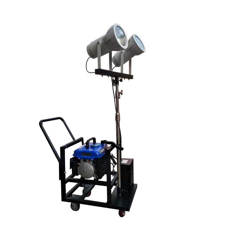 欧辉照明 (OHUIZAOMIN) OHSY6832 2×150w 全方位投光工作灯 IP65 220V 6h 台 蓝色高清大图