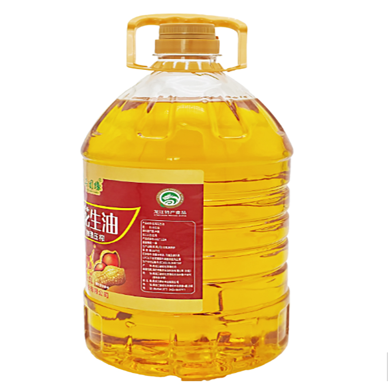 一级纯正浓香花生油高清大图