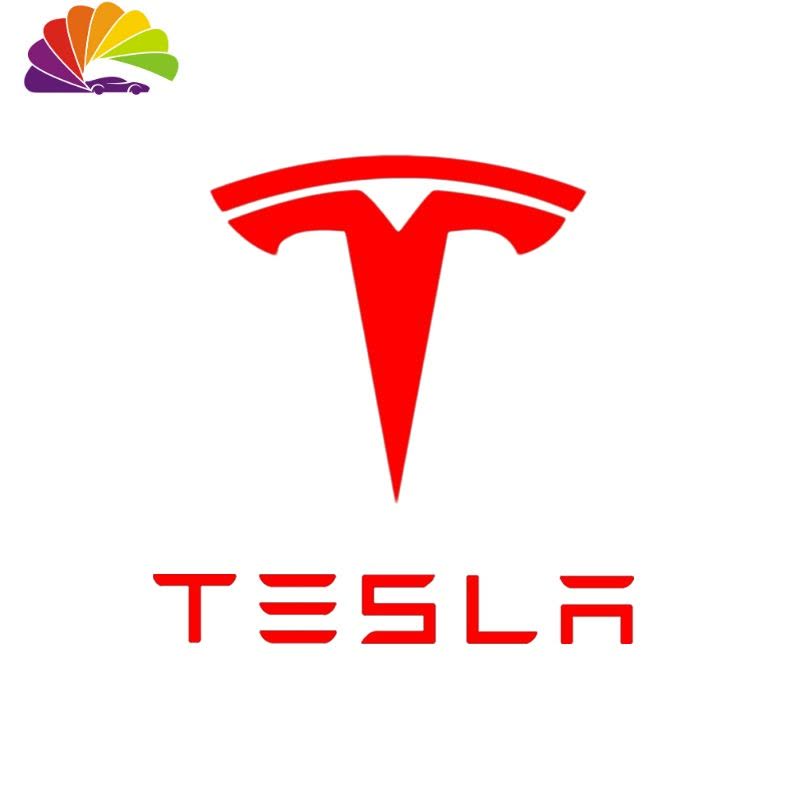 舒适主义特斯拉 tesla model x s反光车标贴膜装饰车贴轮毂把手改装配件 MODELS一代反光白色全套图片