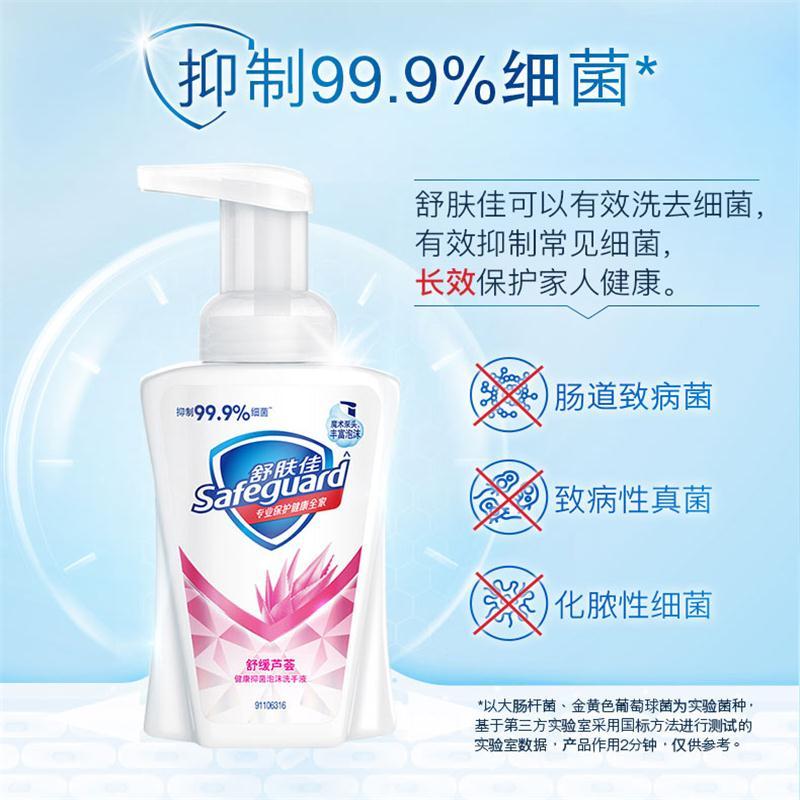 舒肤佳洗手液舒缓芦荟450ml/瓶 12瓶/箱 一箱装
