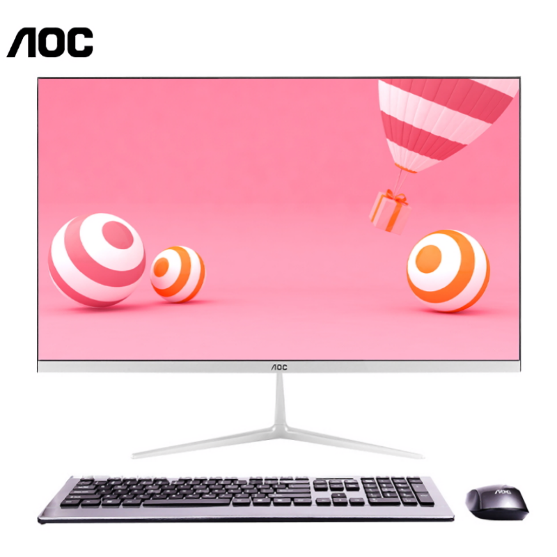 冠捷aocaio737238英寸i5九代超薄高清固态一体机电脑i5940016g512g