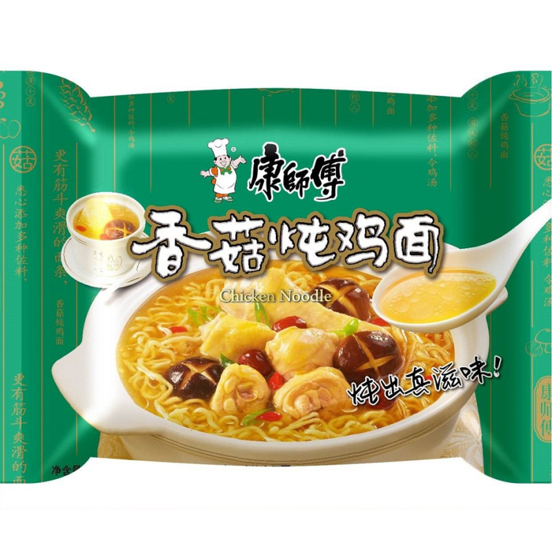 康师傅香菇炖鸡面袋面 100g