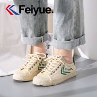 feiyue/飞跃帆布鞋女鞋百搭潮流小白鞋休闲低帮板鞋