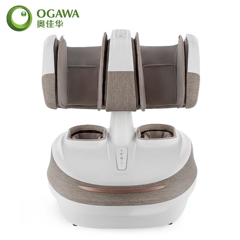 奥佳华(OGAWA) 足疗机腿部足部按摩器分体式膝腿足护理机脚底按摩脚机精选推荐乐膝足OG-3208教师节礼物 原木灰高清大图