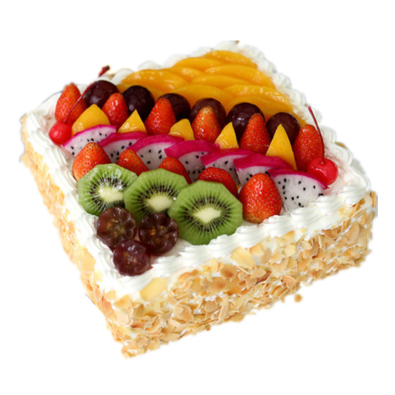 臻香滋 12寸方形水果生日蛋糕全国同城配送新鲜现做当日送达 参数