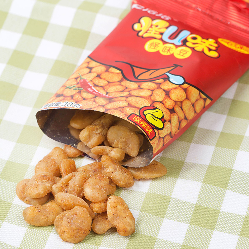 [满88减50元]洽洽怪U味怪味豆混合味蚕豆兰花豆胡豆子小零食小吃网红休闲食品 薯片/薯条/薯球