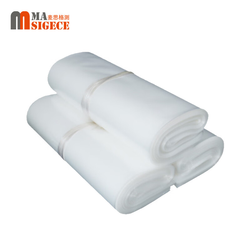 麦思格测透明PE高压平口袋 平口塑料袋10丝 100*120cm 100个/包高清大图