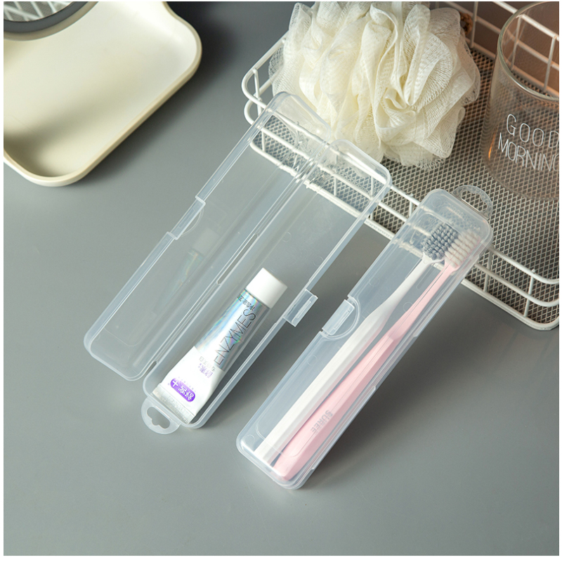 舒适达透明牙刷盒便携式电动牙刷出差旅行牙齿敏感专用牙膏盒子451