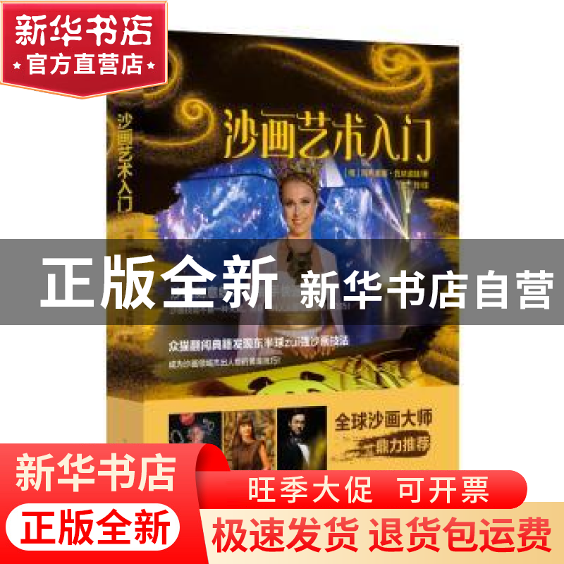 正版 沙画艺术入门 [俄罗斯] 阿利奥娜·瓦依诺娃 著,王玲 译 北高清大图