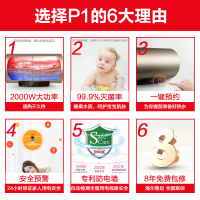 统帅电热水器LES60H-P1 60升大水量 2000W速热 高温抑菌 一级能效