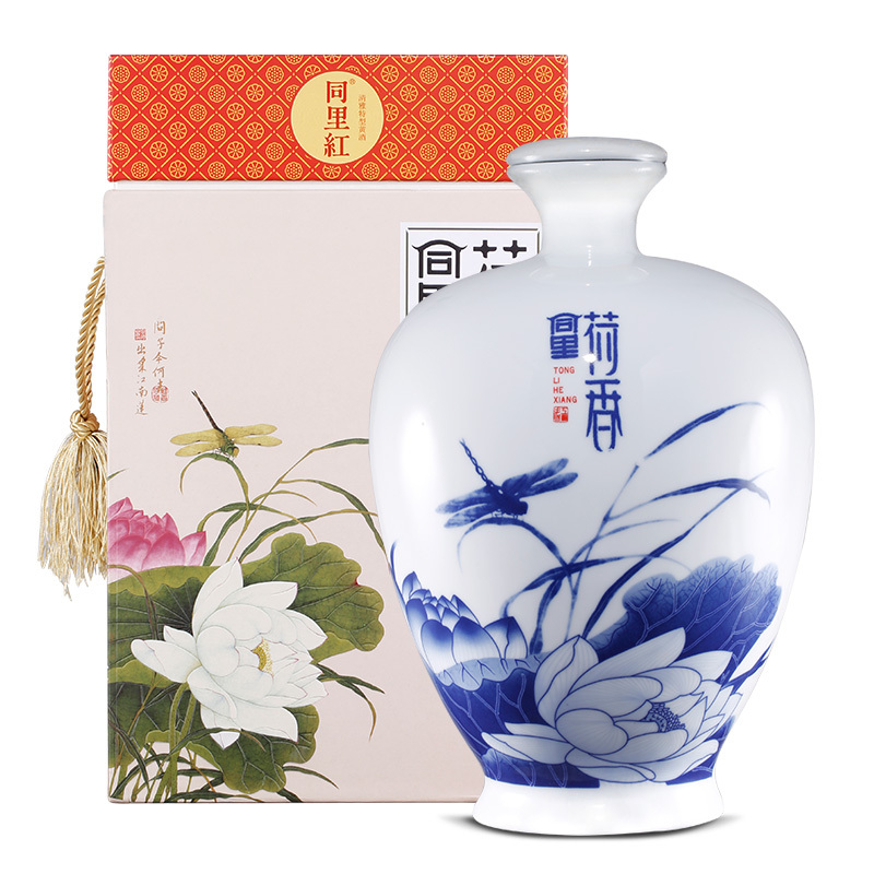 同里红 同里荷香 5L*1瓶 半干型黄酒 手工糯米酒