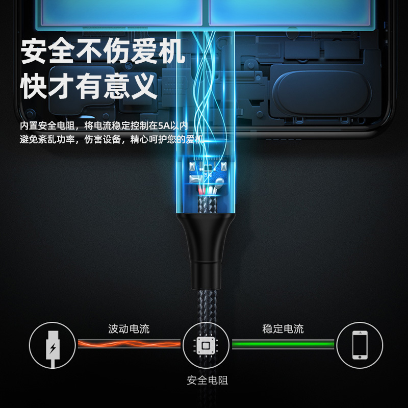 标图双typec公对公数据线双pd100w功率快充ctoc双头usbc双向充电线通用ipad适用苹果笔记本air4电脑
