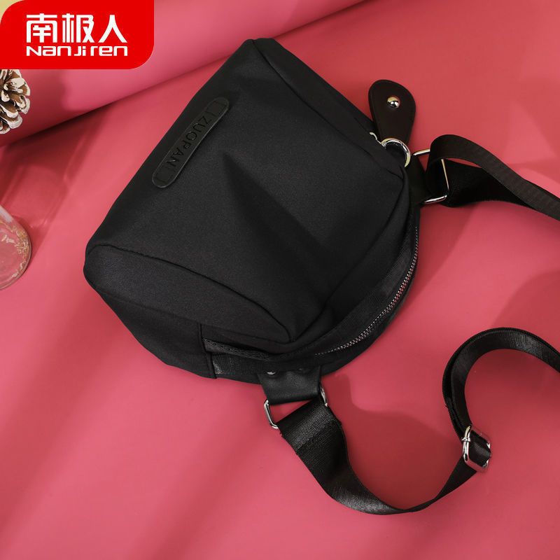 牛津布包包女新款韩版帆布小包女士轻便休闲包单肩斜挎包高清大图