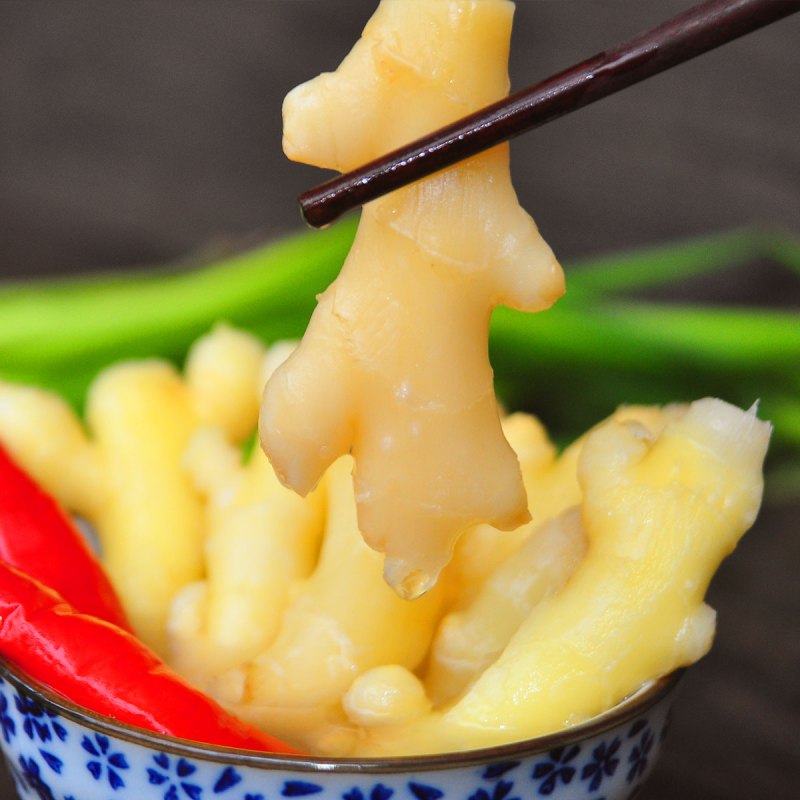 爱蜀味 传统老坛泡姜 四川泡菜泡仔姜350g