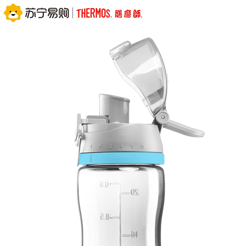 膳魔师运动杯 HT-4002 700ml 珍珠白 进口材质 膳魔师水杯/杯子/运动水杯/茶杯/健身水杯/办公杯/户外杯高清大图