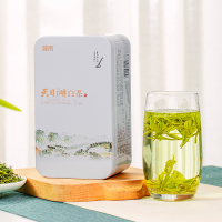 麓雨天目湖白茶2022新茶上市溧阳白茶明前特级江苏常州特产绿茶茗茶嫩芽生态浓香茶叶散装罐装100克