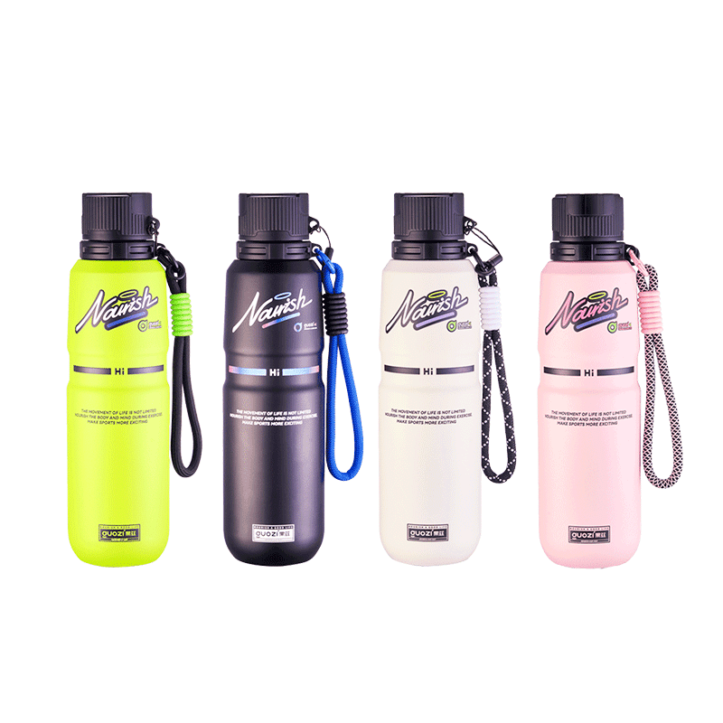 果兹轻扬运动网球杯650ml GZ-B68 绿/白/粉/黑高清大图
