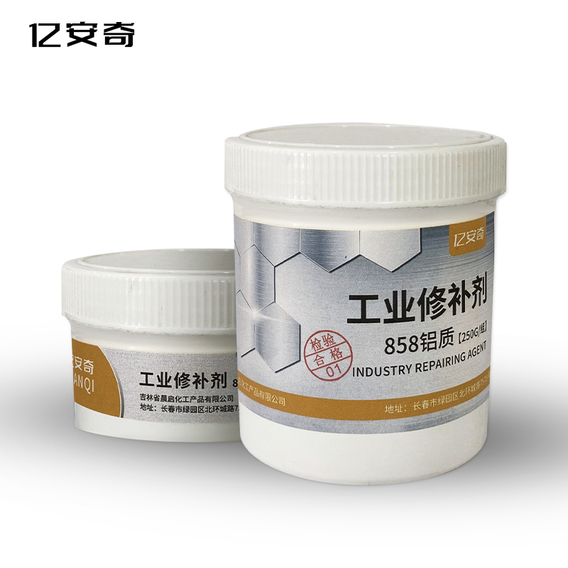亿安奇 工业修补剂 858铝质 250G 组