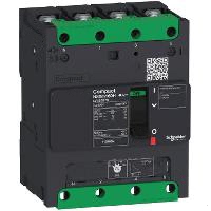 施耐德 Schneider Electric NSXm塑壳断路器NSXM50NA 4P 接线片/母排连接器(板前接线)