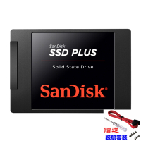 闪迪(SanDisk)1TB SSD固态硬盘 SATA3.0接口 台式机笔记本DIY稳定兼容 加强版-电脑升级优选