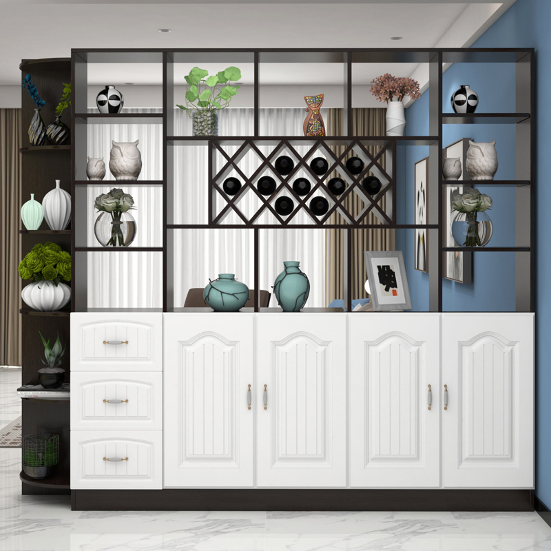 寻木匠酒柜现代简约隔断柜玄关柜客厅装饰柜餐厅屏风柜置物架鞋柜厅柜