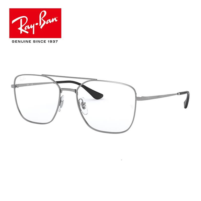 RayBan雷朋新款光学镜架男女款时尚文艺近视镜框0RX6450 2502尺寸56