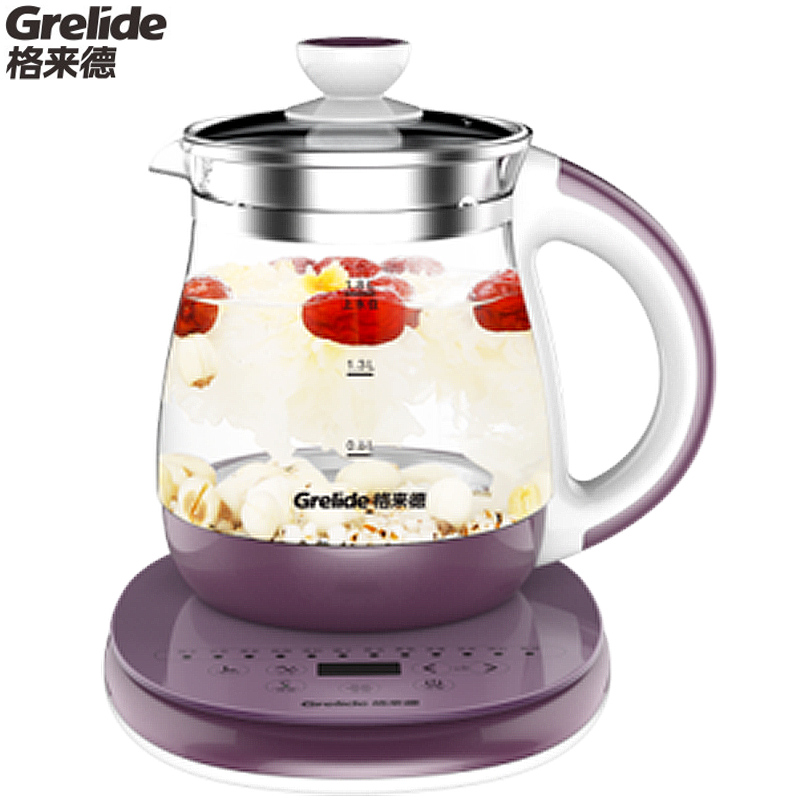 格来德grelide养生壶电热水壶15l多功能g715e电热水壶煮茶器保温电