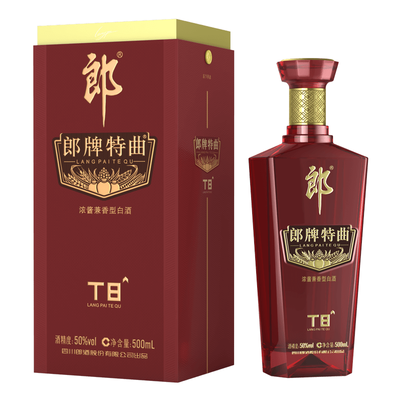 郎酒 郎牌特曲T8 50度 500ml浓酱兼香型白酒新老版随机发货高清大图