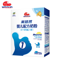【18年10月老日期】明一奶粉美悠然1段400g盒装婴幼儿奶粉0-6个月宝宝奶粉