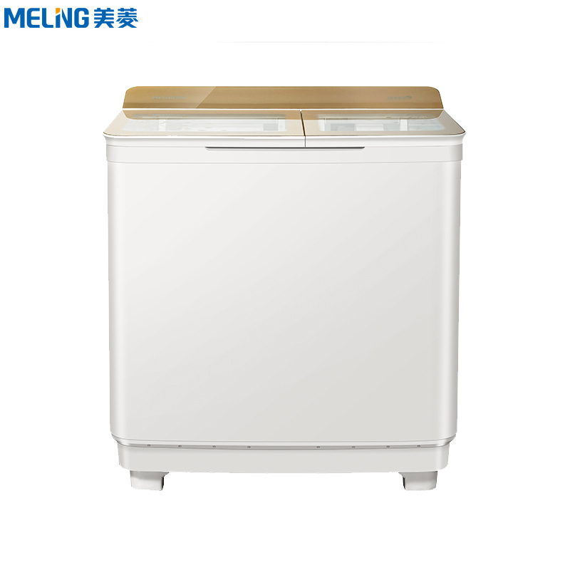 美菱(meling) mp100-22gw 10公斤 双缸洗衣机 双桶半自动波轮 洗脱
