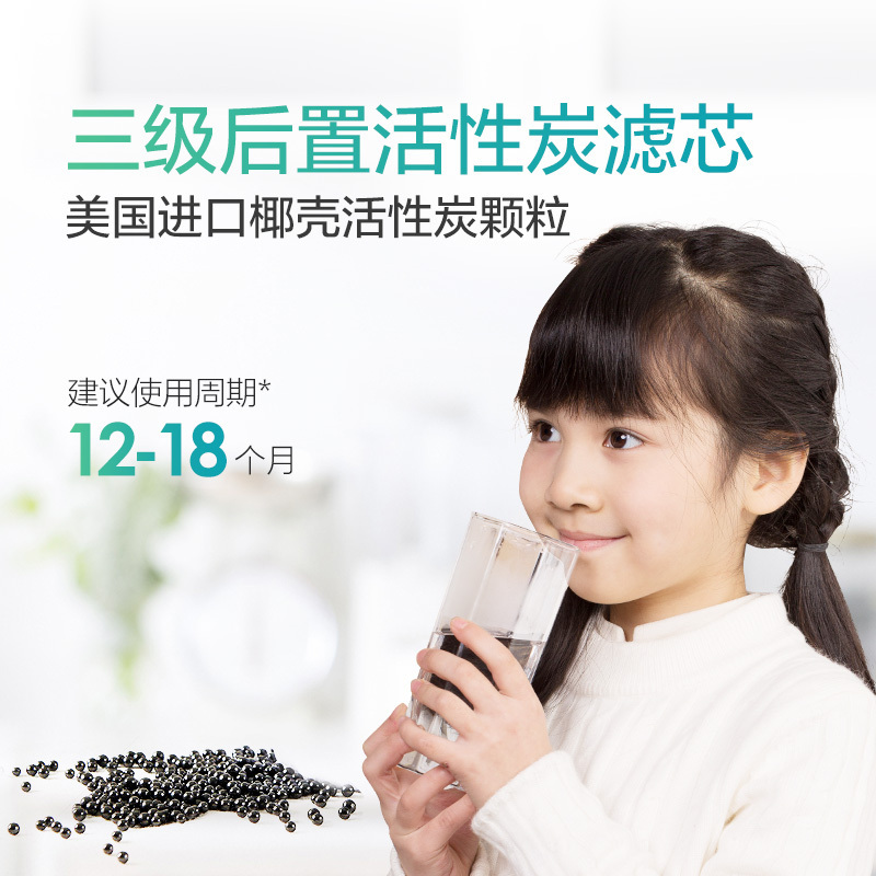 佳尼特A.O.史密斯家族年轻时尚品牌纯水机净水器家用 大白800GRO膜+1,3级滤芯反渗透滤芯高清大图