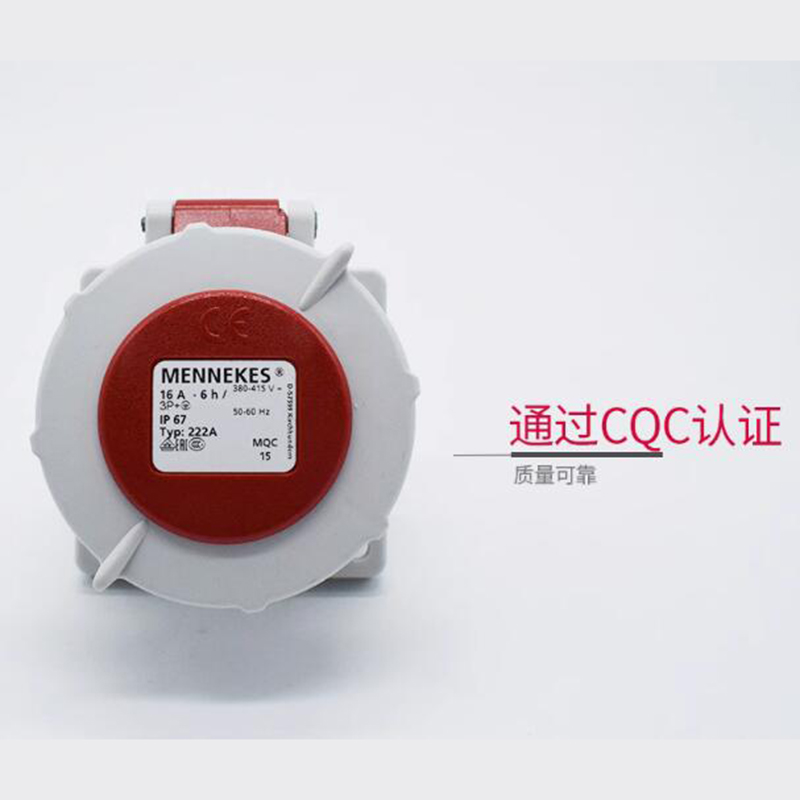 3M 工业插座 直座TYP228 16A 5P 380V IP67高清大图