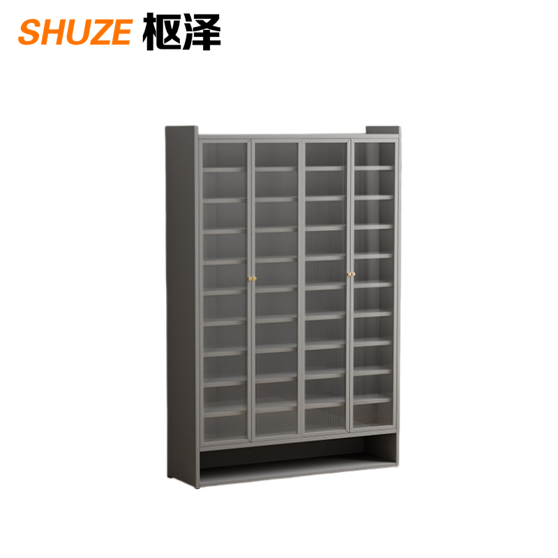 枢泽 鞋柜 鞋架 4门11层 个高清大图
