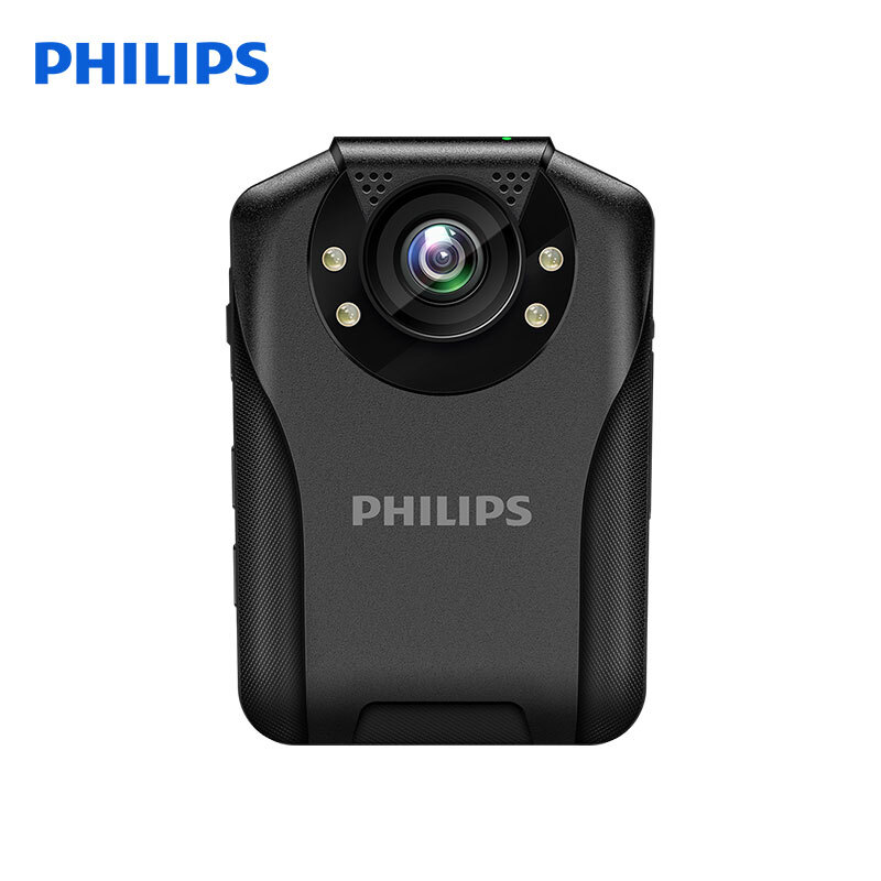 飞利浦(Philips)VTR8201便捷音视频记录仪 1296P高清夜视现场佩戴摄像装置【256G内存】