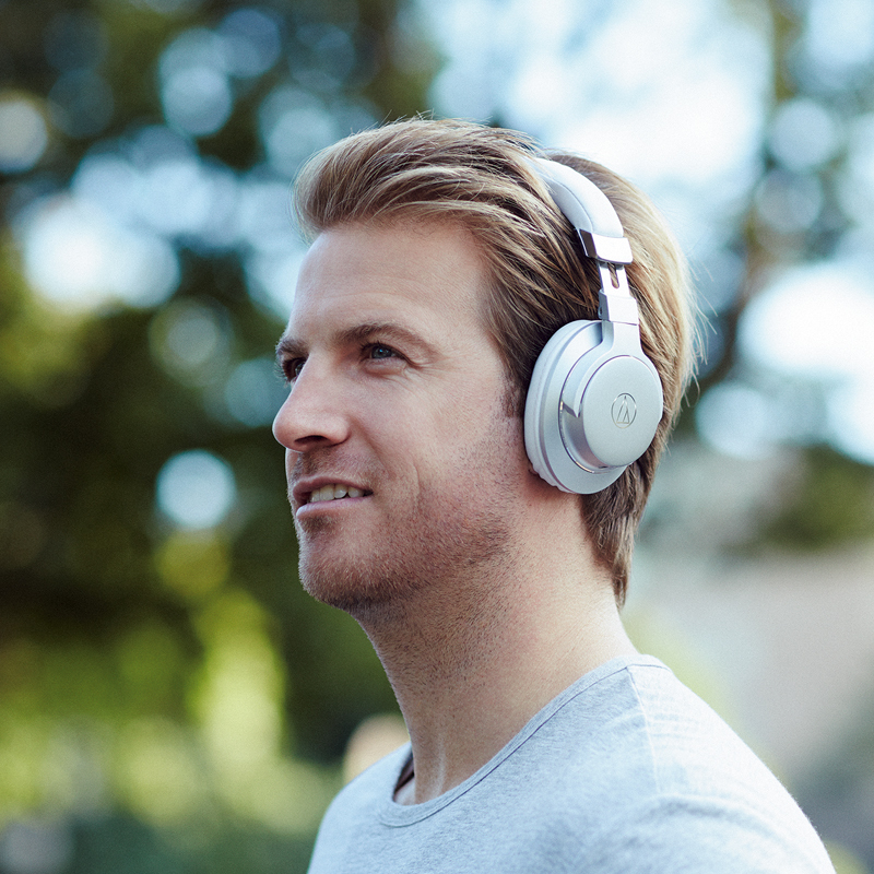 Audio Technica/铁三角 ATH-AR5BT RD红色无线头戴蓝牙耳机