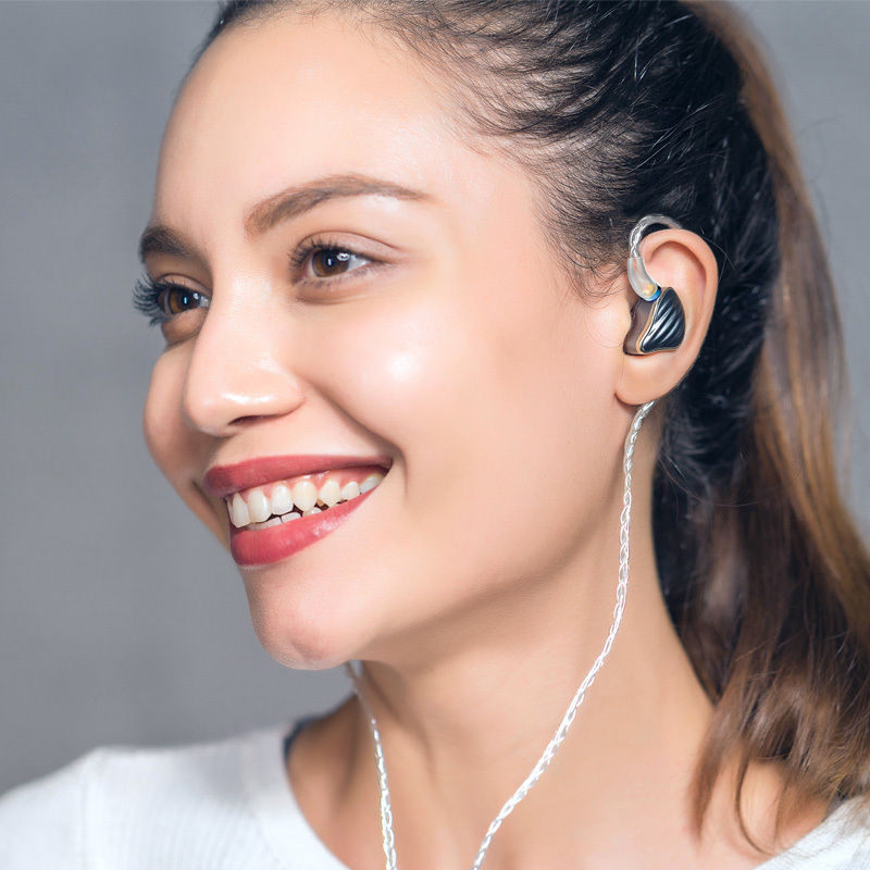 FiiO/飞傲 FH5一圈三铁四单元圈铁耳机HIFI发烧入耳耳机重低音耳塞音乐耳机