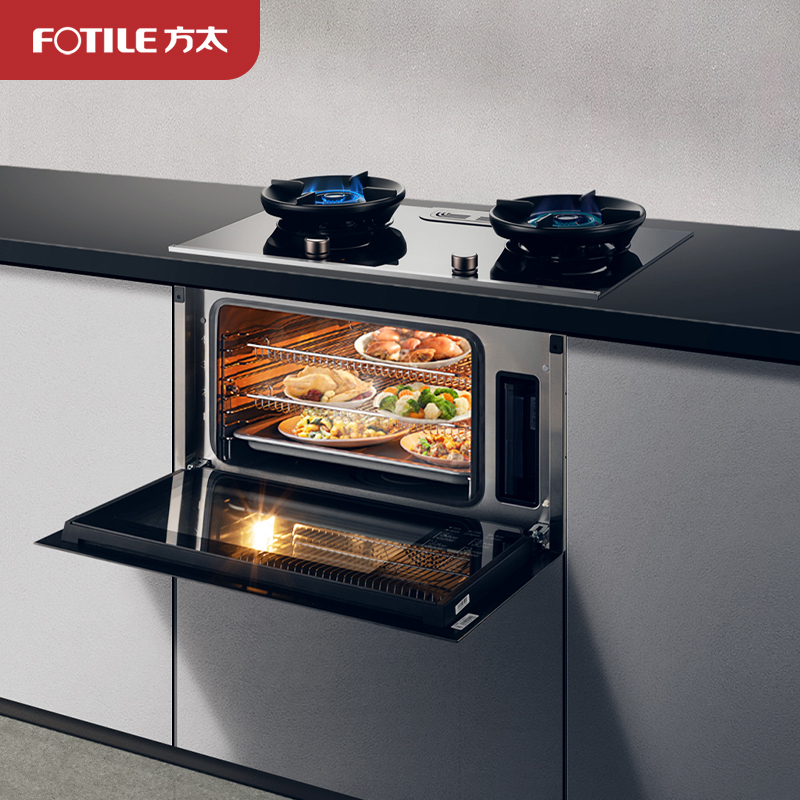 方太侧吸油烟机家用大吸力27风量挥手智控直流变频烟机灶蒸烤烹饪机03