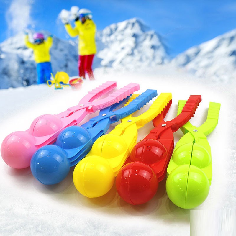 雪球发射器抖音同款儿童玩雪工具套装雪球枪户外打雪仗神器双人娱乐