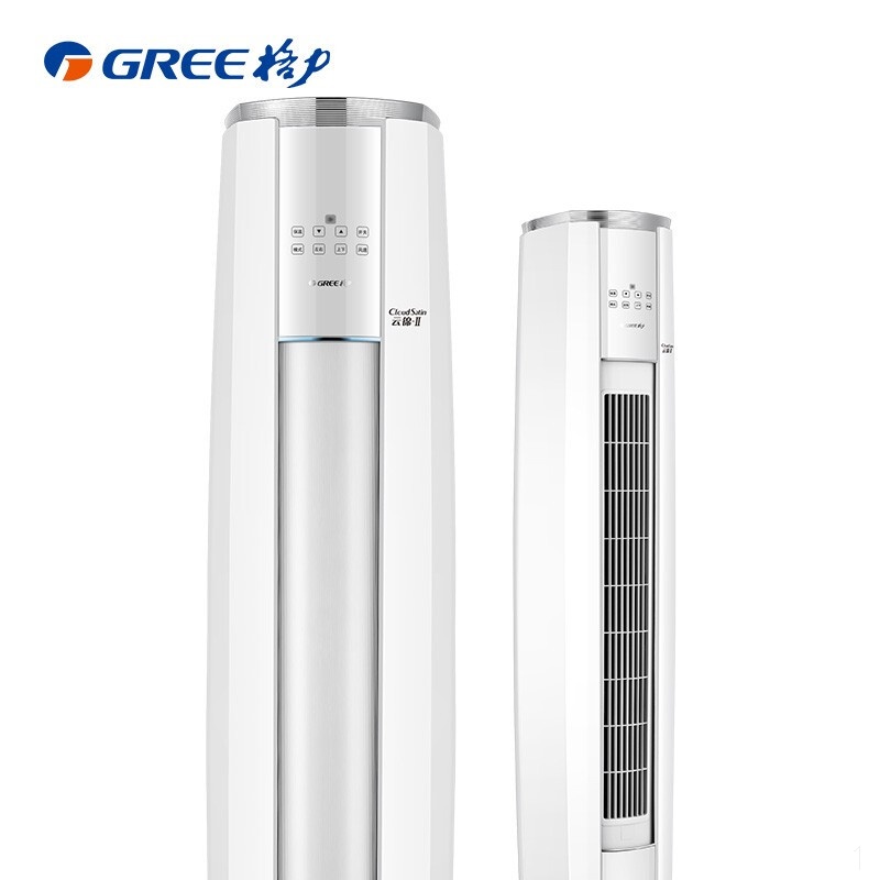 格力(GREE)3匹 云锦Ⅱ 新一级能效 变频 自清洁 智能 客厅圆柱空调立式柜机KFR-72LW/NhAa1BAj